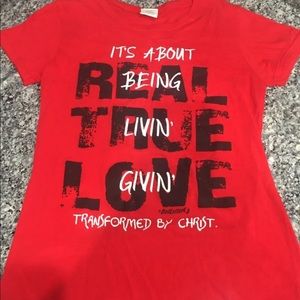 Cute Christian Tee Size Small